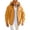 Orange, variant on Hooded Multi Pocket Outdoor Jacket Men Hooded Zip Up Windproof Water Resistant Outdoor Jacket Red XXXL