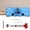 Blue, variant on Metal Concealed Hinge Jig, 35MM Cabinet Hinge Jig Drilling Hole Puncher with Quick Clamp, Accurate Hinge Drill Jig Woodworking Tool for Doors Cabinets Hinges Mounting (Gray)