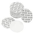 thumbnail image 1 of Unique Bargains 38mm Mousse PE Résistante Tamper Pression Sensible Blanc 200 Pack, 1 of 5