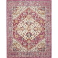thumbnail image 2 of Nourison Passion Traditional Ivory/Pink 6'7" x 9'6" Area Rug, (7x10), 2 of 8