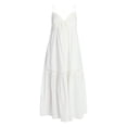 thumbnail image 4 of No Boundaries Eyelet Tiered Maxi Dress, Women's Sizes XXS-XXL, 4 of 4
