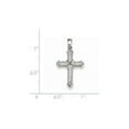 thumbnail image 2 of 14k White Gold Polished Finish Flat Back 1/4ct. Diamond Paw Print Charm Pendant, 2 of 4