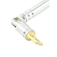 thumbnail image 3 of Unique Bargains FM AM Radio TV 4 Section scoping Whip Antenna Aerial 21.5-62.5cm Silver Tone, 3 of 3