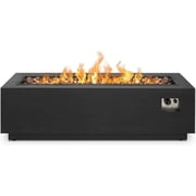 Real Flame Lanesboro Steel Propane Fire Pit in Gray