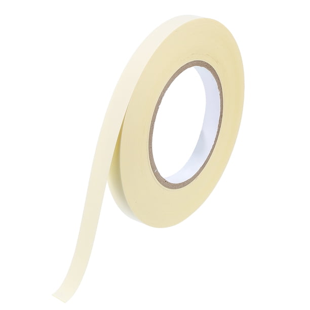 Cinta eléctrica Uxcell de tela de acetato, aislante, retardante de llama, 98 pies x 0.5 pulgadas, blanca