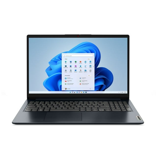 Lenovo - IdeaPad 1i 15.6" FHD Touchscreen Laptop - Intel Core i5-1235u 10 Core Processor - 16GB RAM - 512GB SSD - Abyss Blue - Intel Iris Xe Graphics - Dolby Audio Speakers