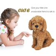 thumbnail image 2 of Perro de peluche realista labradoodle LIUYMXG 30 cm, 2 of 5