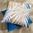 thumbnail image 3 of Bouclair Coussin Décoratif Canto Bleu 18x18 Po (46x46 cm), 3 of 7