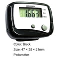 thumbnail image 5 of SPRING PARK Multi-functional Pedometer for Walking Clip On Portable Step Counter for Steps and Miles Calories Men Women Kids Sports Running, 5 of 6