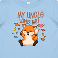 thumbnail image 4 of Inktastic My Uncle Loves Me- cute baby fox Boys or Girls Baby T-Shirt, 4 of 5