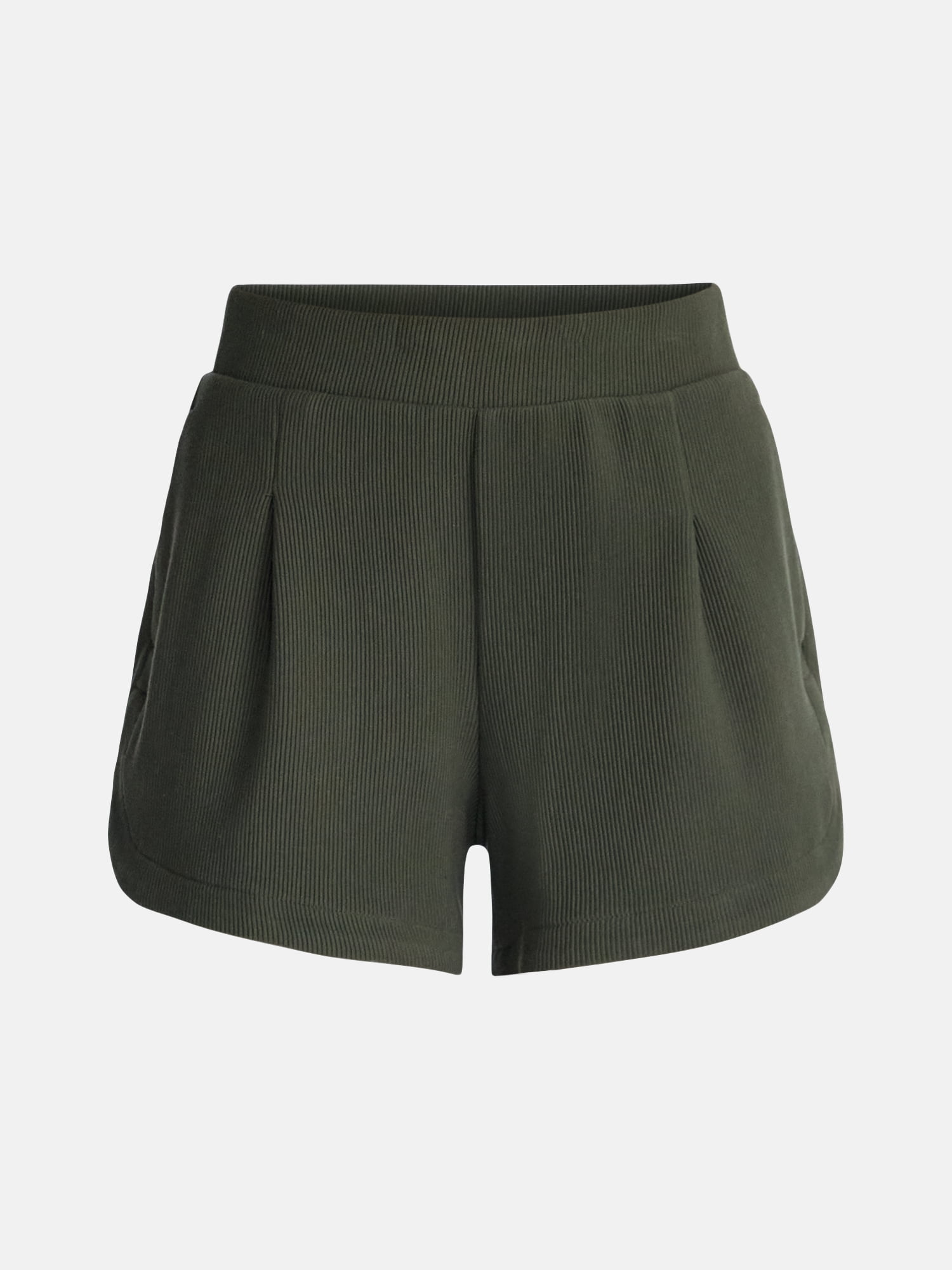 Avia Women's and Women's Plus Ribbed Ottoman Lounge Shorts, 4.25'' Inseam, Sizes XS-4X