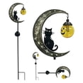 thumbnail image 4 of Halloween Decorations Outdoor Solar | Solar Powered Halloween Decorations Metal Garden Stake Light | Black Cat Halloween Decor for Yard Lawn, Spooky Holiday Gift for Outdoor Space, 4 of 4