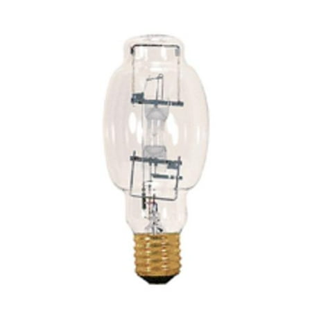 

Satco S5831 - 250 watt; Metal Halide HID; Mogul base; ED28; Clear; 65 CRI; 4000K