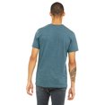 thumbnail image 2 of Bella Canvas Mens CVC Jersey Tee, 2XL, Heather Deep Teal, 2 of 3