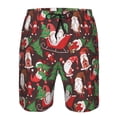 thumbnail image 3 of Fuzoiu Merry Christmas1 Print Men's Beach Shorts,Men's Swim Trunks,Quick Dry Board Shorts with Pockets,Men's Bathing Suits for Surfing, Running, and Casual Wear-X-Large, 3 of 6