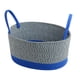 thumbnail image 2 of Cesta de Almacenamiento de Escritorio, Diseño Tejido En Hilo de Algodón, Elegante y Funcional, Multiusos para Salas de Estar y Dormitorios, Fácil de Limpiar, Material Duradero, Tamaño 30 X 20 X 10 Cm, 2 of 7