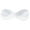 White, variant on Bra Pads Inserts, Bra Camisole Accessories Thickened Chest Pad Bra Strap One Piece Sponge Insert