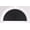 Black-blackout, variant on SweetHome Arch Window Shades Half Circle Blackout Cellular Shades Cordless No Drill Blinds for Windows Half Moon Honeycomb Fabric No Tools Room Darkening Shades Easy Install (1PCS White 36" WX 18" H)