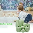 thumbnail image 6 of 7 Pcs Artificial Pumpkin Set Thanksgiving Decoration, Lifelike Fake Pumpkins For Indoor Outdoor Use, Diy Craft Prop Kitchen Fruit Store Party Decor, 6 of 6