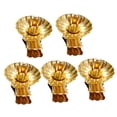 thumbnail image 3 of 5x Candle Clips Bar Candlestick Holder Clips for Anniversaries Parties Decor A, 3 of 8