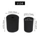 thumbnail image 5 of 6 Pcs Cup Turner Foam Tumbler Inserts for 3/4 Inch PVC Pipe Tumbler 10 Oz To 40 Oz Tumblers Crafting (Black/White/Pink), 5 of 5