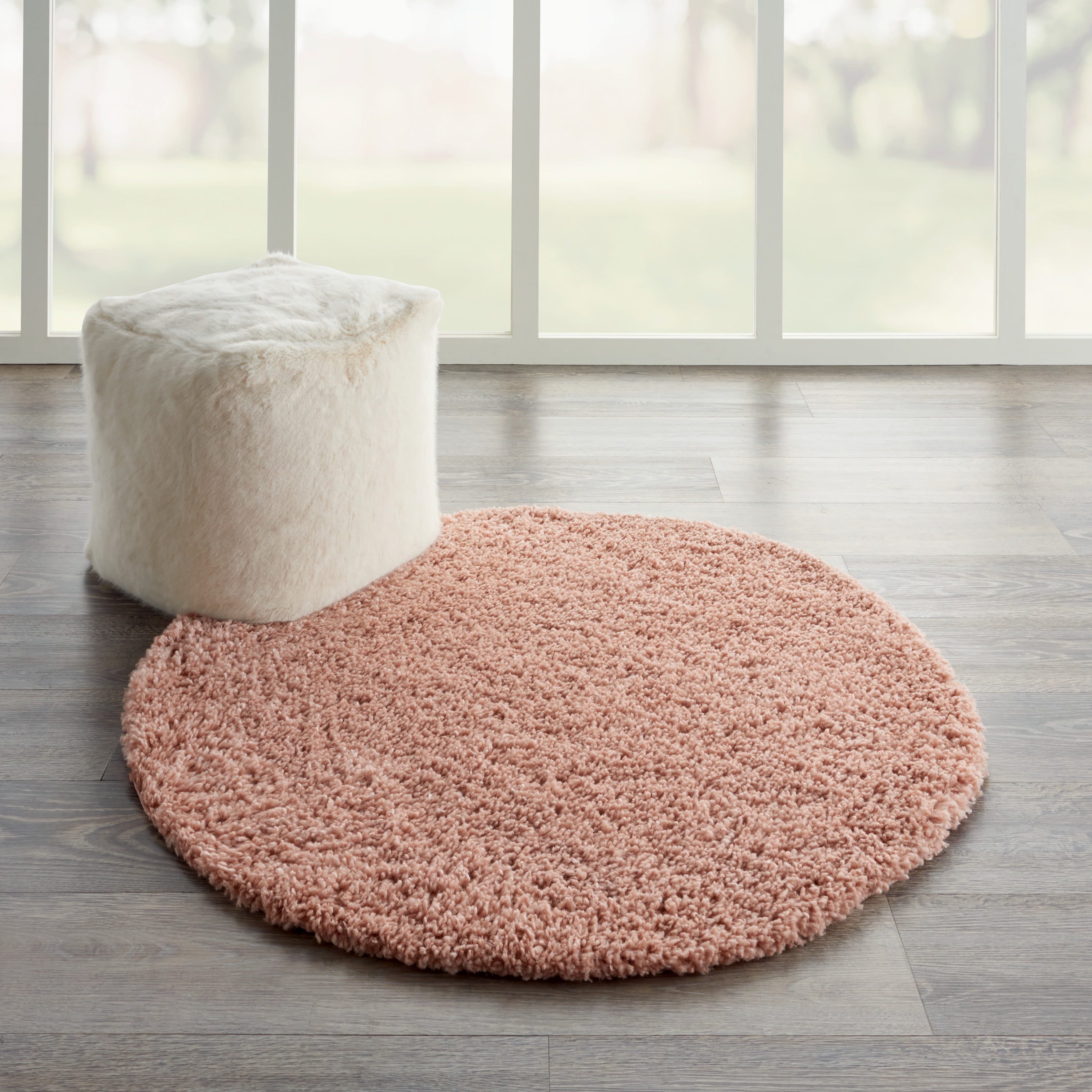Malibu Shag Blush Area Rug