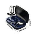 thumbnail image 3 of Wireless Earbuds Bluetooth Headphones 48hrs Play Back Sport Earphones with LED Display Over-Ear Buds with Earhooks Built-in Mic Headset for Workout - Black, 3 of 7