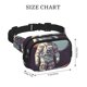 thumbnail image 4 of Easygdp Astronaut With American Flag Fanny Packs para Mujeres y Hombres, Bolsa de Cinturón, Bolsos de Cruz para Trabajo/Correr/Senderismo, 4 of 9