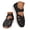 Black, variant on Women Closed Toe Fisherman Sandals Adjustable Hollow Platform Gladiator Beach Walking Shoes