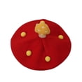 thumbnail image 2 of Txlixc Lindos niños pequeños boinas de setas para niños pequeños sombreros de punto cálidos para niños en invierno Txlixc  moda, 2 of 5