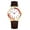 C, variant on Analog Nurse Watch for Women: Round Quartz Wrist Watch with Genuine Leather Strap Clear and Legible Arabic Numeral Scale Gifts for Doctors