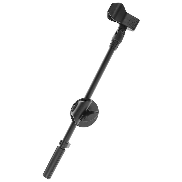 WRITWAA 1Jgo De Micrófono Negro Ajustable Con Estructura De Metal Y Plástico
