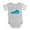 Heather Gray, variant on CafePress - 3 Kentucky - Cute Infant Baby Football Bodysuit