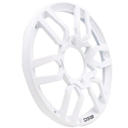 DS18 PRO Universal 8 Inch Plastic Speaker Grill Cover White Set of