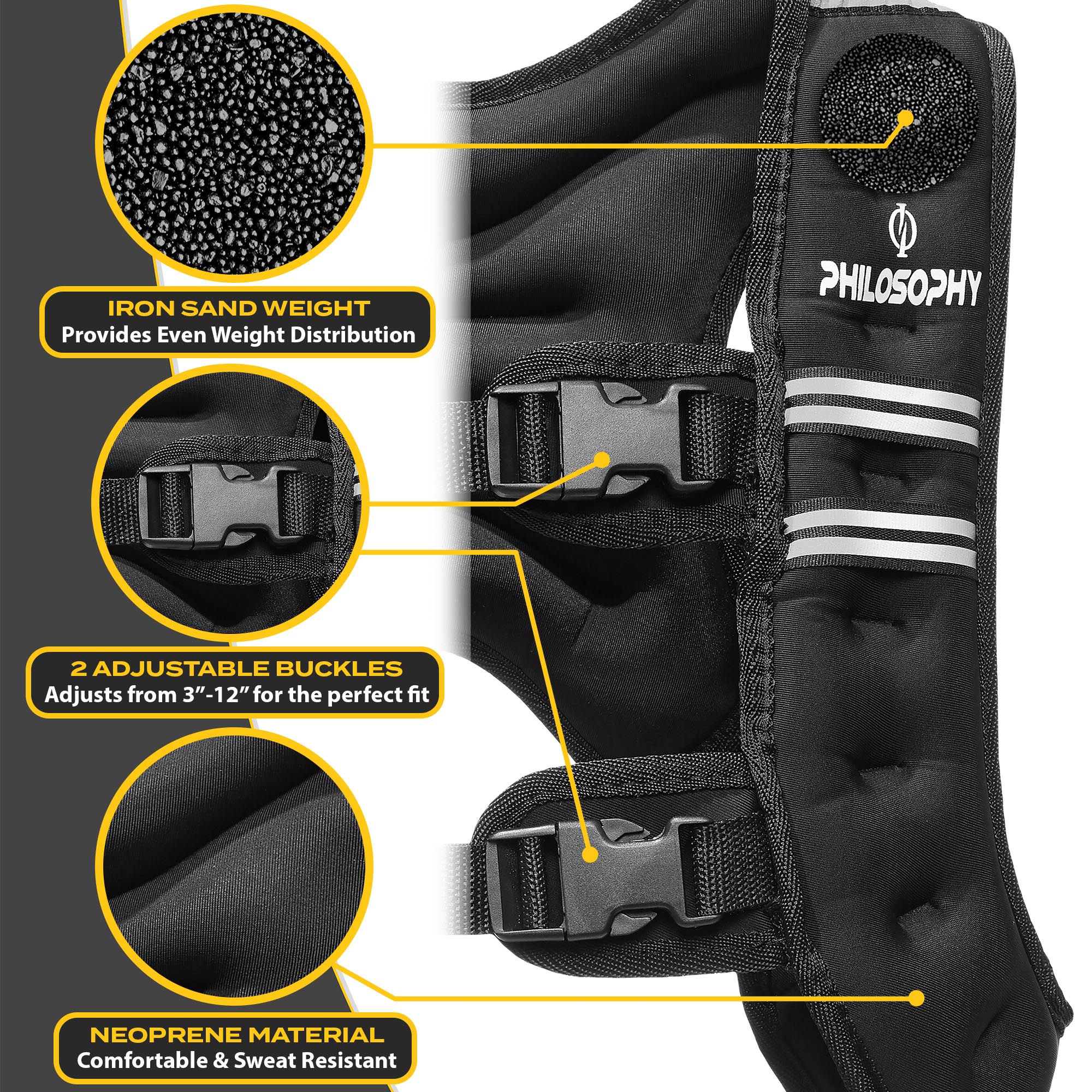 Philosophy Gym 8 lb Weighted Vest photo 4