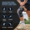 thumbnail image 4 of Z1 K11 Knee Brace for Knee Pain with Gel Patella & Stability - Hinged Knee Support & Stabilizers for Arthritis, ACL, PCL, MCL, Meniscus Tear - Sports, Runner Workout & Pain Relief (Large), 4 of 6