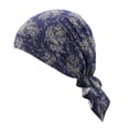 thumbnail image 2 of Turban en Coton Doux pour Femmes Musulmanes, Chimiothérapie, Cancer, Foulard Extensible, Couvre-Chef, Taille Unique, 2 of 7
