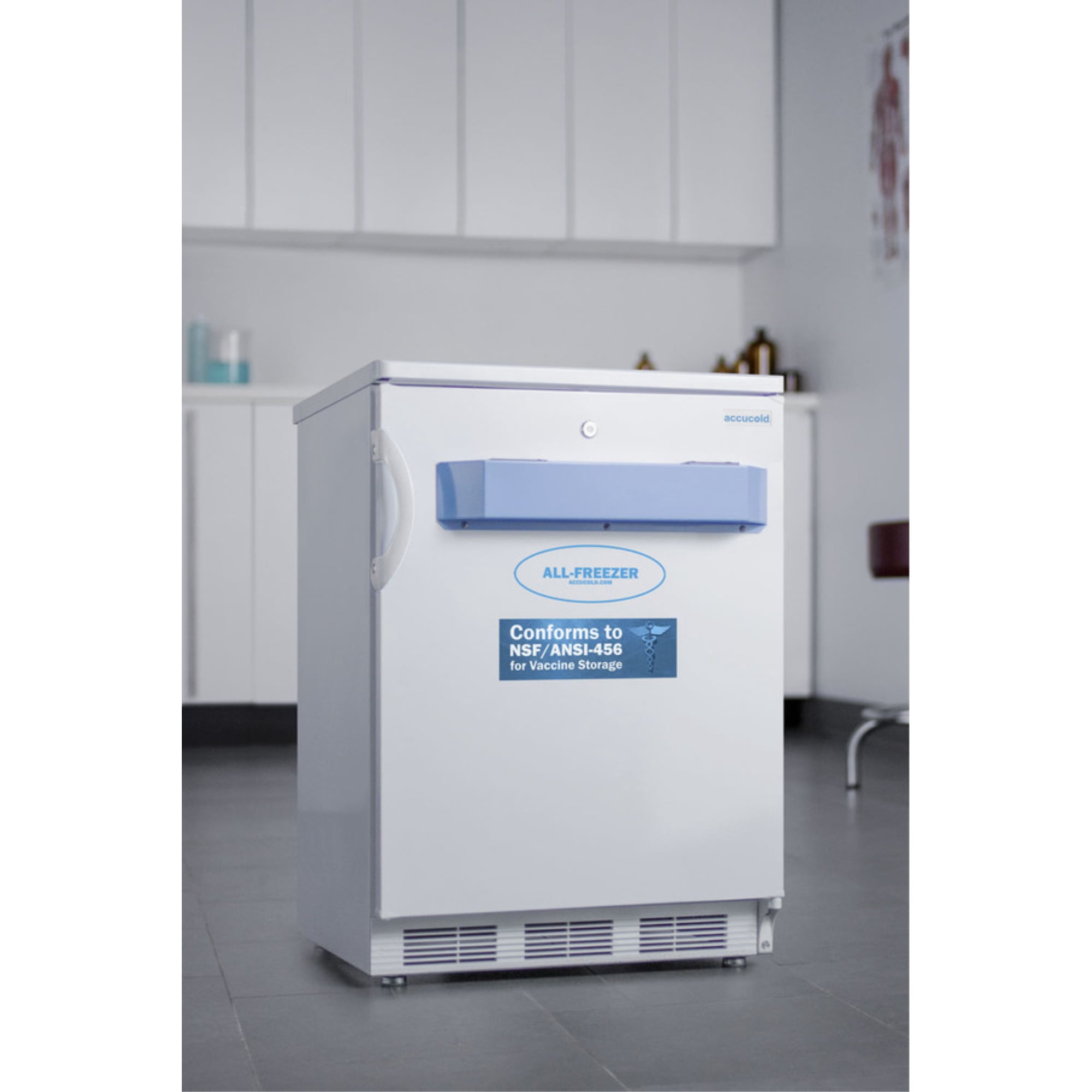 24" wide undercounter -30C freezer certified to NSF 456 for vaccine storage