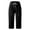 Black, variant on Everyday Pants for Women Womens Capris Women Fashion Solid Comfortable Casual Mid Waist Sport Pants