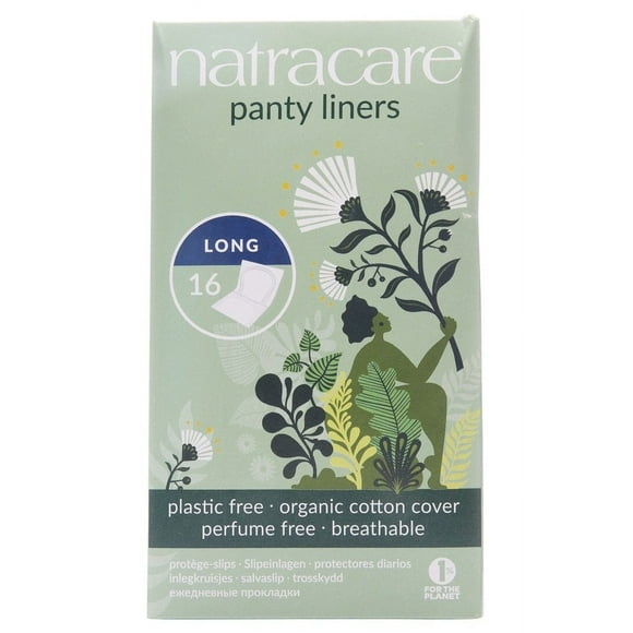 Natracare - Cotton Cover Long Panty Liners - 16 Liner(s)