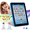 Blue, variant on Baby Learning Tablet Educational Mini Pads Toys Touch Learn Toddler Tablet for ABC Numbers Words Gift for Boys Girls Aged 1-6 Year Old Kids Pink