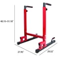 thumbnail image 6 of BalanceFrom Multi-Function Dip Stand Dip Station Dip bar with Improved Structure Design, 500-Pound Capacity, 6 of 6