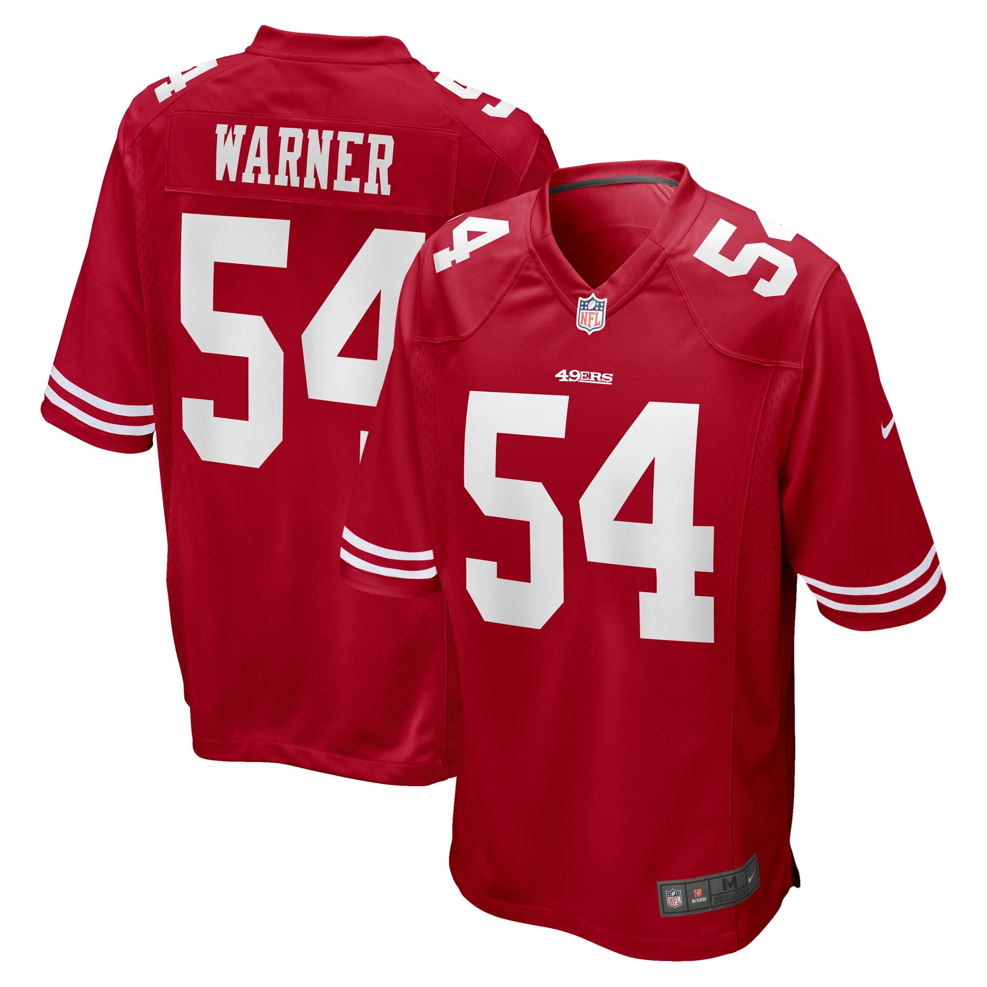 Fred Warner San Francisco 49ers Nike Game Jersey - Scarlet - Walmart.com