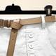 thumbnail image 3 of MKLEKYY Pantalones Cortos Casuales de Mujer, de Mezcla de Lino, de Cintura Alta, Ligeros y Elásticos, con Abertura Lateral, para Verano, 3 of 4
