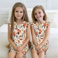 thumbnail image 6 of Naloa Squirrel Nuts Mushroom Girls Sleepwear, Night Sleep Dress, Pajamas, Little Kids Toddler Nightgown-Medium, 6 of 6