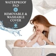 thumbnail image 4 of Cambiador para bebés Modera de algodón orgánico con colchón impermeable, 4 of 6