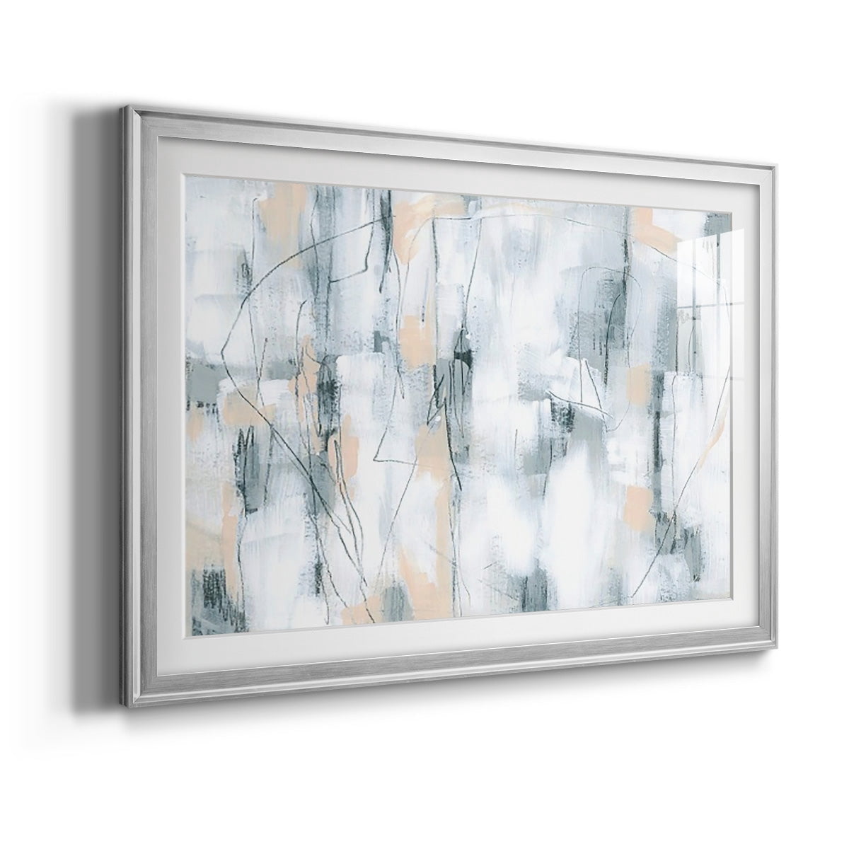 Stone Hatchmarks I Premium Framed Print - Ready to Hang