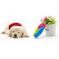 thumbnail image 3 of Flmtop Dog Cat Biting Barbed Ring Soft Rubber Non-toxic Molar Cleaning Tooth Pet Toy Random Color, 3 of 8