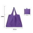thumbnail image 2 of Sunjoy Tech 1Pc Oxford Cloth Tote Bag for Women Reusable Foldable Water-Repellent Shopping Storage Handbag, 2 of 3