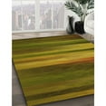 thumbnail image 3 of Ahgly Company Machine Washable Indoor Rectangle Transitional Dark Golden Rod Brown Area Rugs, 2' x 4', 3 of 7